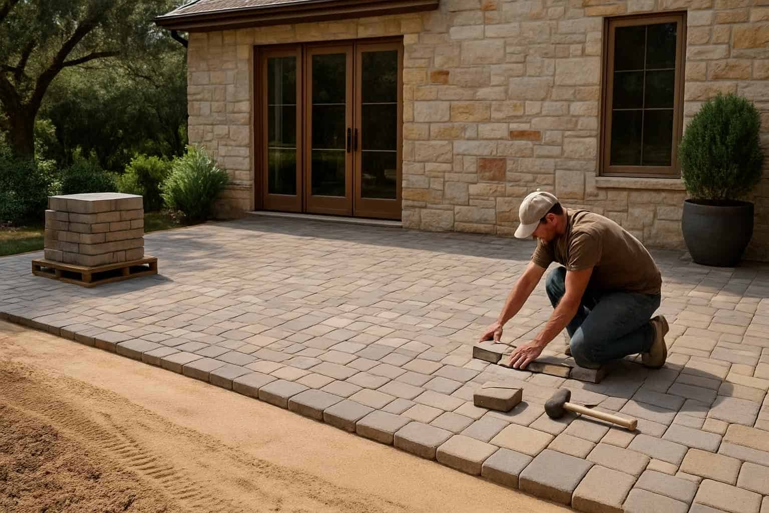 Patio Construction Contractor In Luckenbach TX Paver Patio Installation Company in Luckenbach TX
