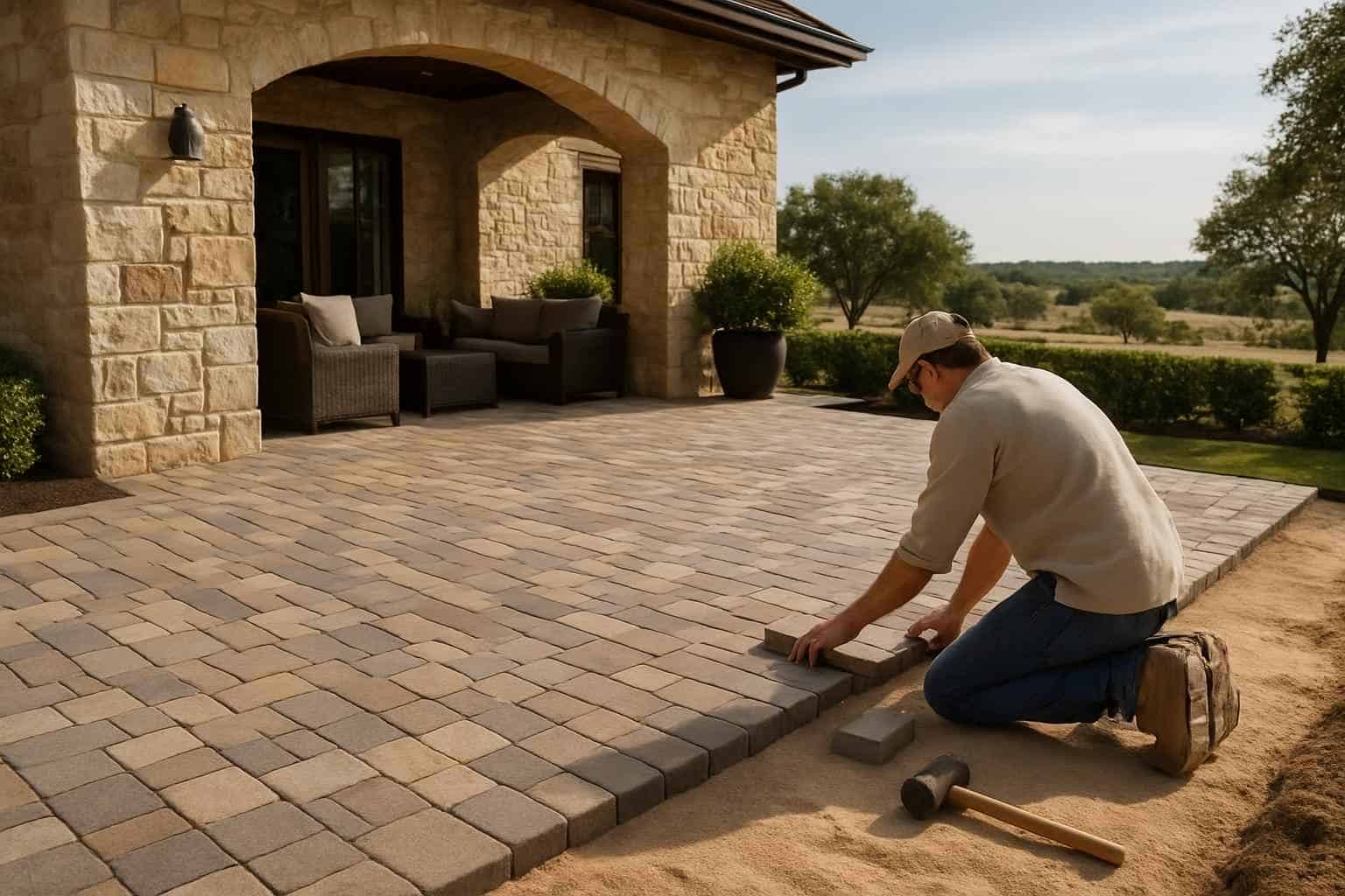 Patio Construction Contractor In Stonewall TX Paver Patio Installation Company in Stonewall TX