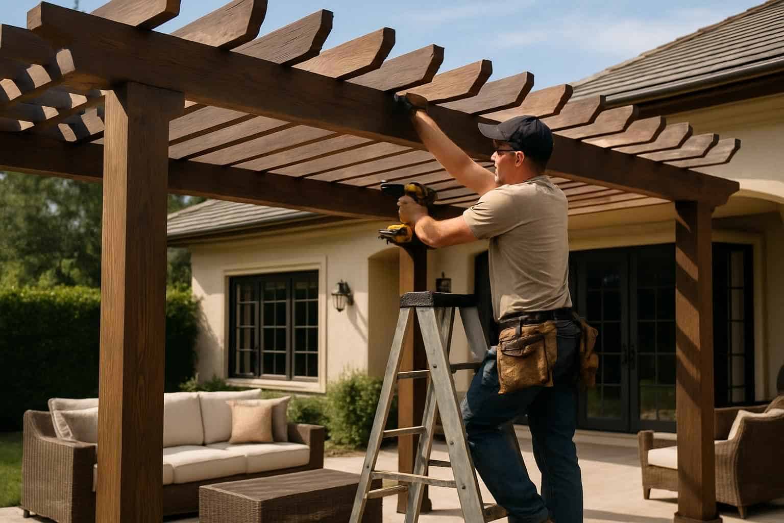 Pergola Contractor In Luckenbach TX Pergola Repair Service in Luckenbach TX