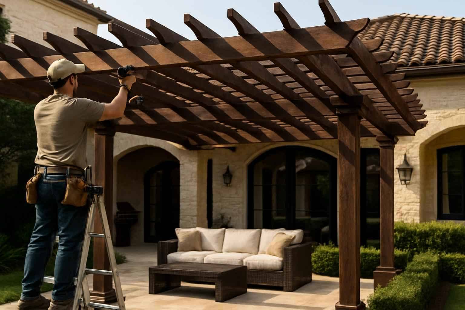 Pergola Contractor In Willow City TX Pergola Repair Service in Willow City TX