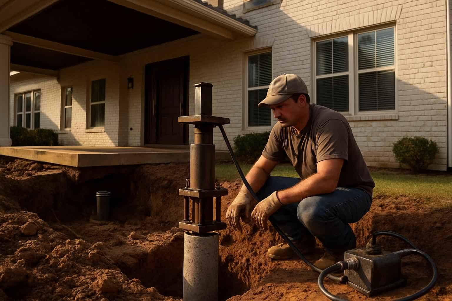 Foundation Repair Pier Beam Contractor In Stonewall TX Pier Beam Repair Service in Stonewall TX