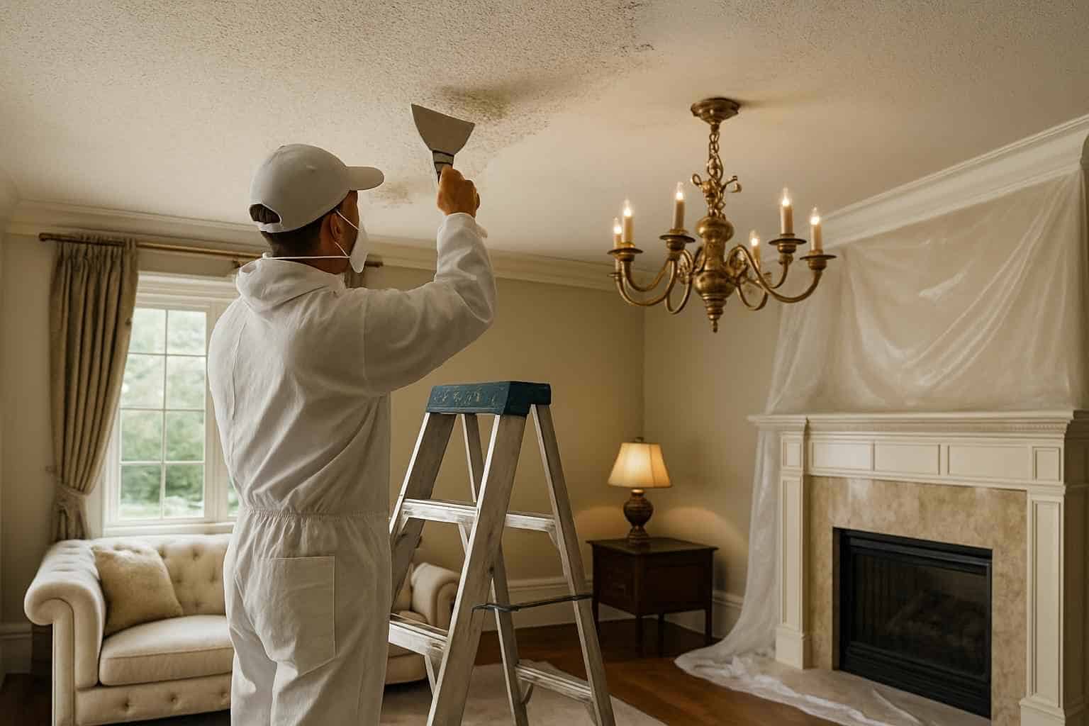 Popcorn Ceiling Removal Service in Hye TX