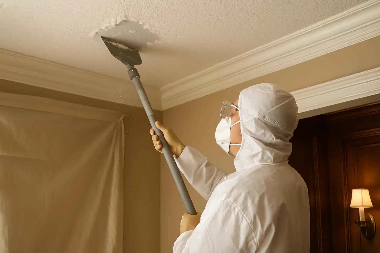 Popcorn Ceiling Removal Service in Luckenbach TX