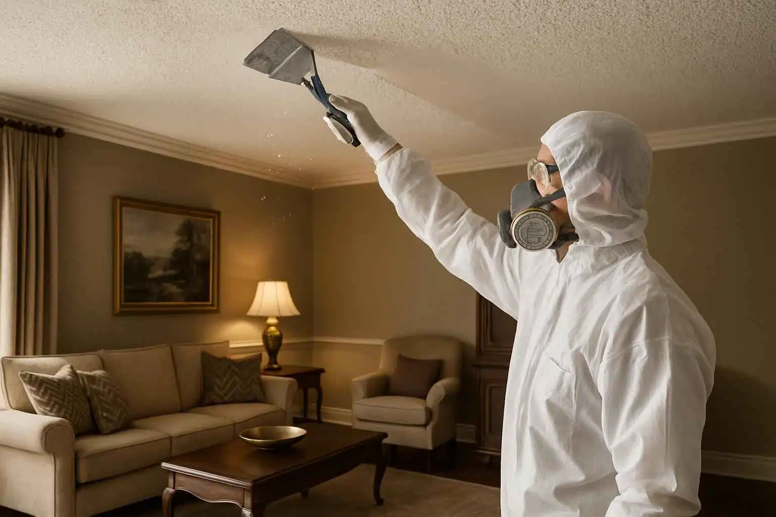 Popcorn Ceiling Removal Service in Stonewall TX