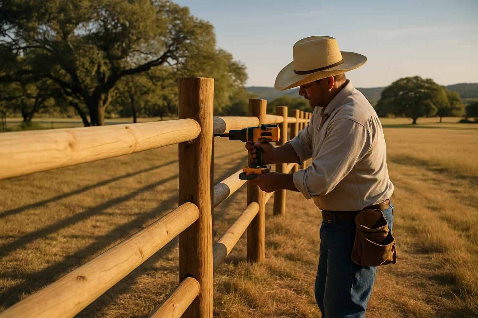 Fence Installation Contractor In Fredericksburg TX Ranch Fence Builder in Fredericksburg TX