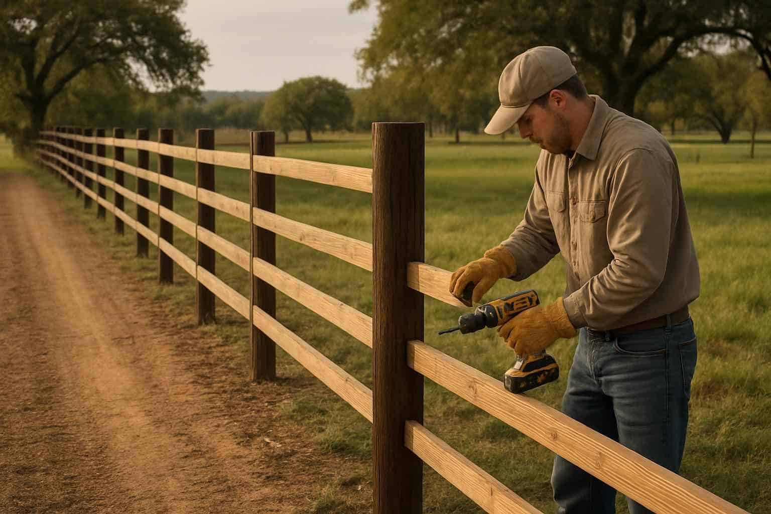 Fence Installation Contractor In Willow City TX Ranch Fence Builder in Willow City TX