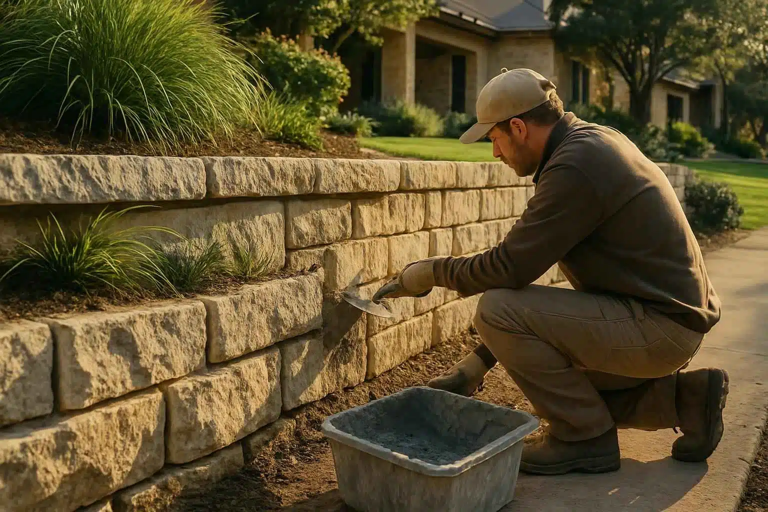 Retaining Wall Repair Service in Fredericksburg TX