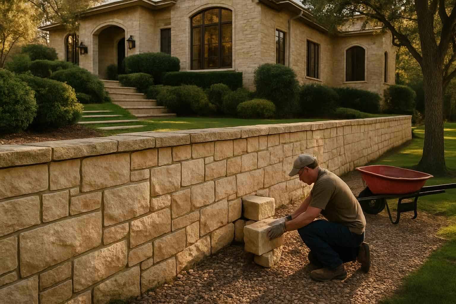 Retaining Wall Contractor In Stonewall TX Retaining Wall Repair Service in Stonewall TX
