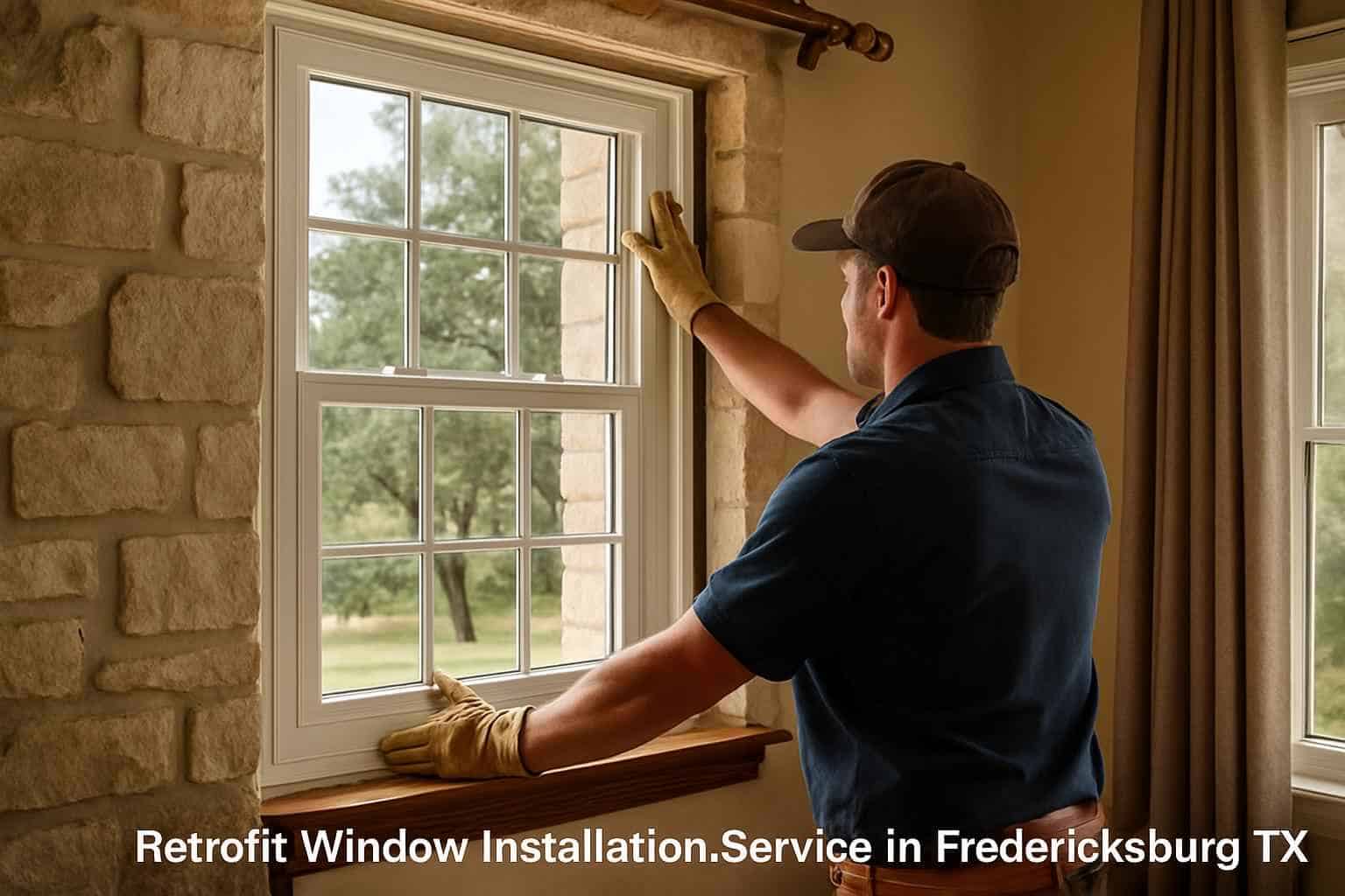 Retrofit Window Installation Service in Fredericksburg TX