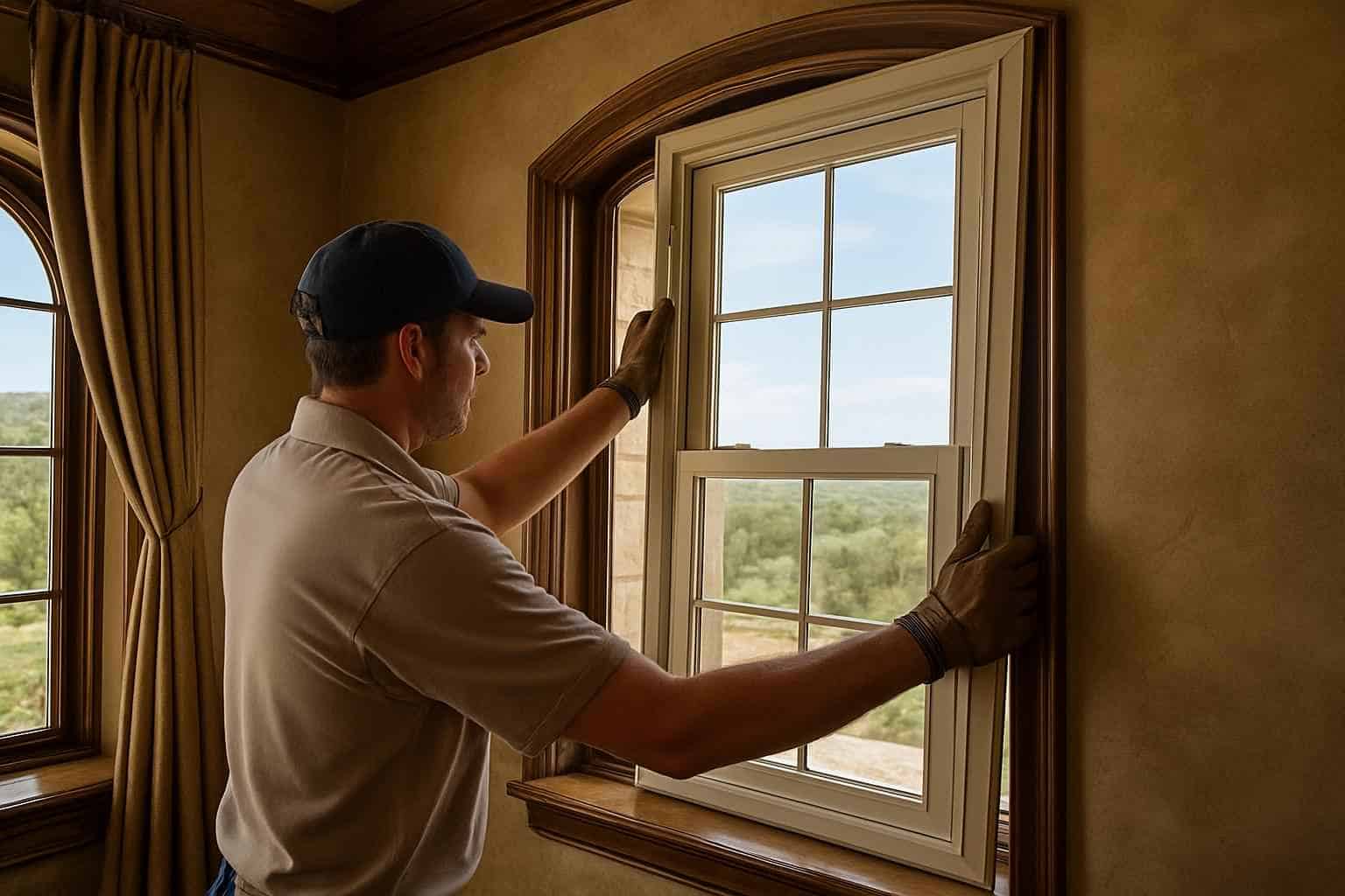 Custom Window Installation Contractor In Hye TX Retrofit Window Installation Service in Hye TX