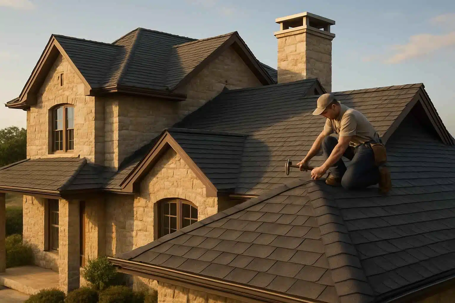 Roof Repair Service in Hye TX