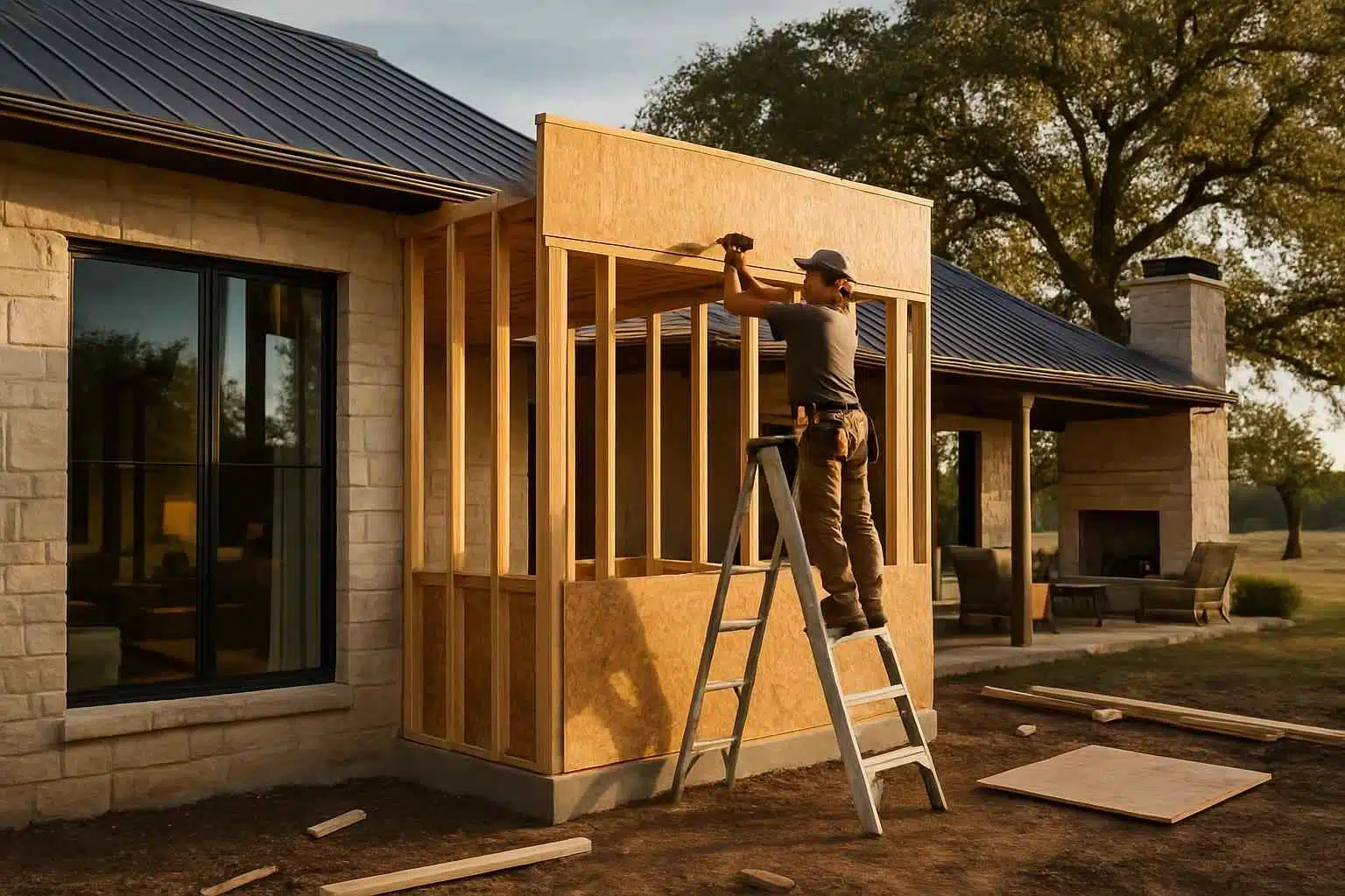 Room Addition Contractor in Luckenbach TX