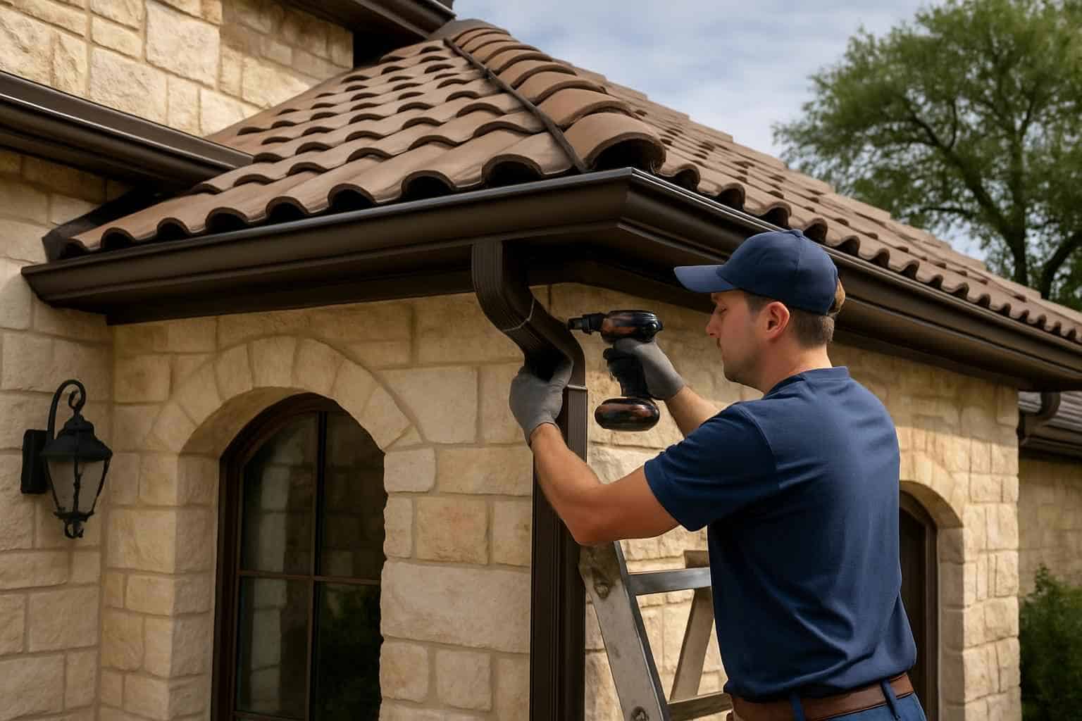 Seamless Gutter Installer in Luckenbach TX