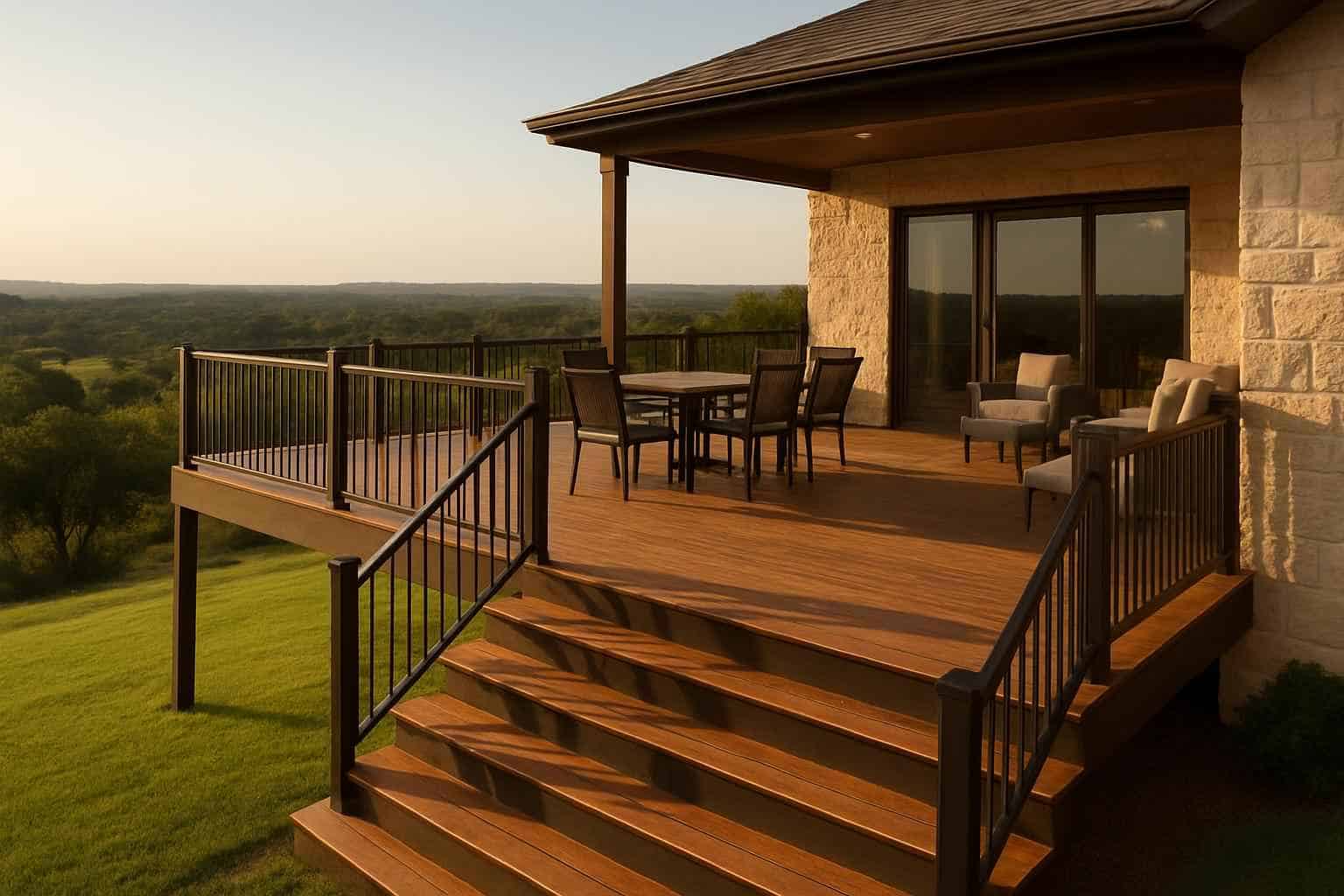 Deck Construction Contractor In Fredericksburg TX Second Story Deck Builder in Fredericksburg TX