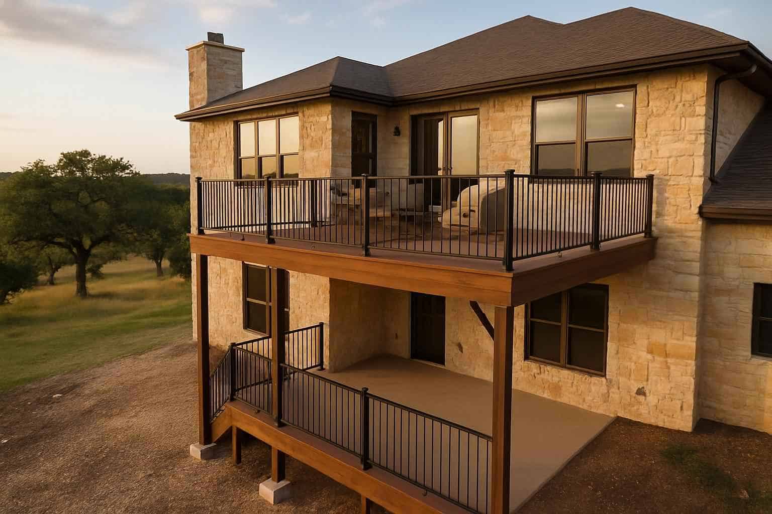 Second Story Deck Builder in Stonewall TX