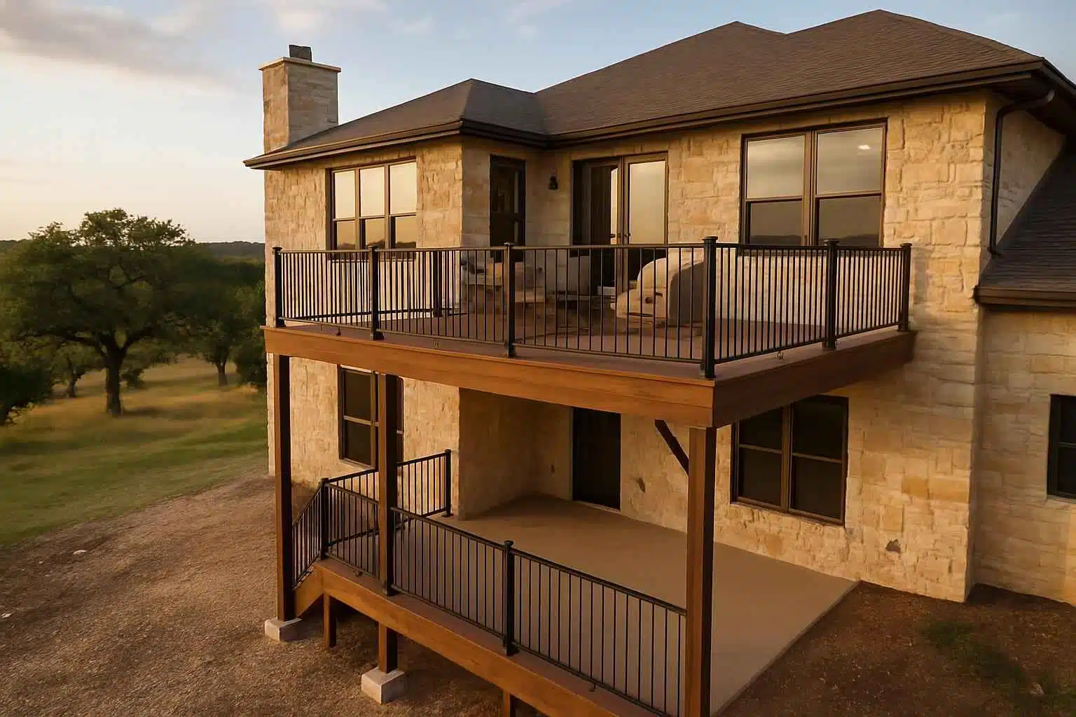 Second Story Deck Builder in Stonewall TX
