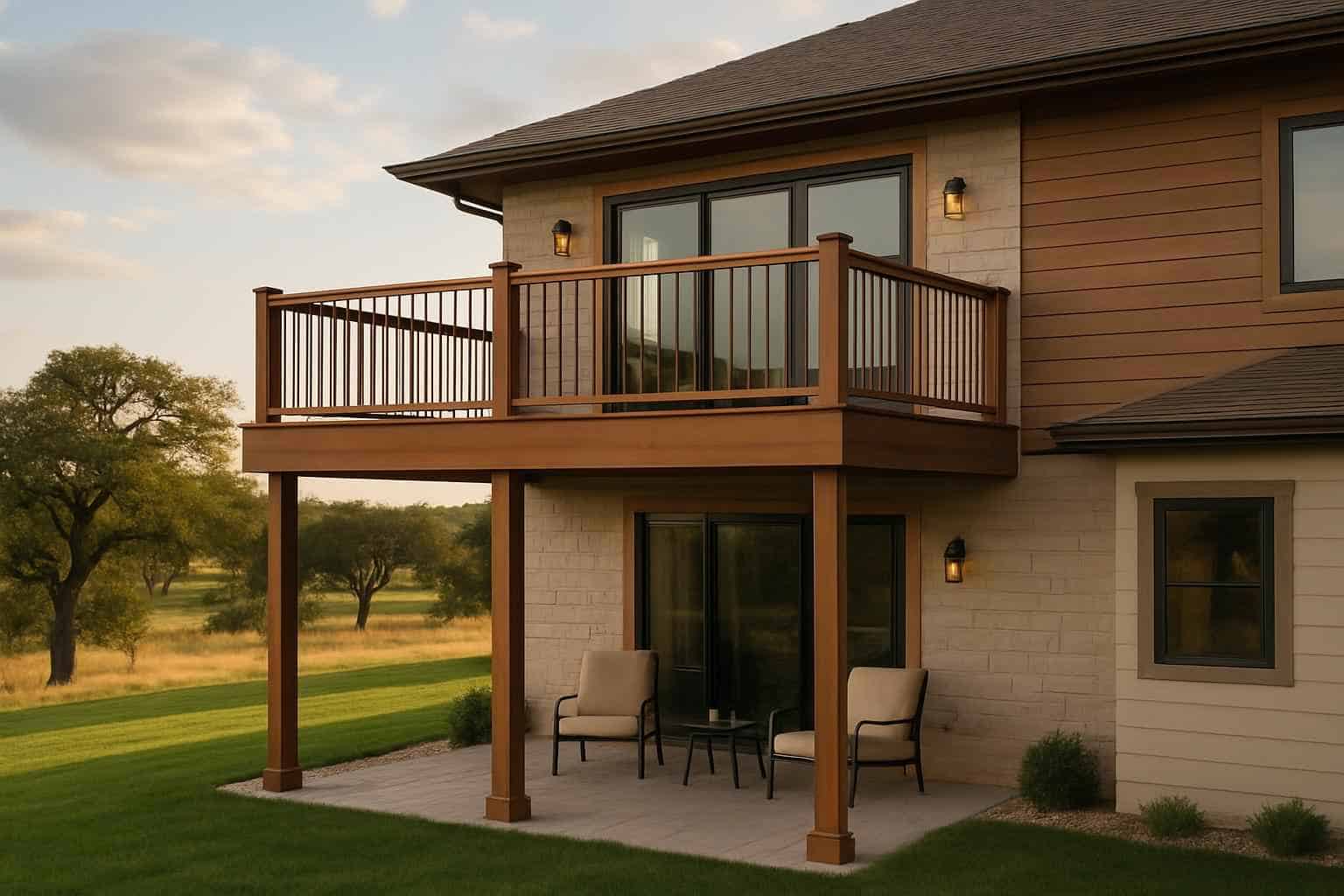 Deck Construction Contractor In Willow City TX Second Story Deck Builder in Willow City TX