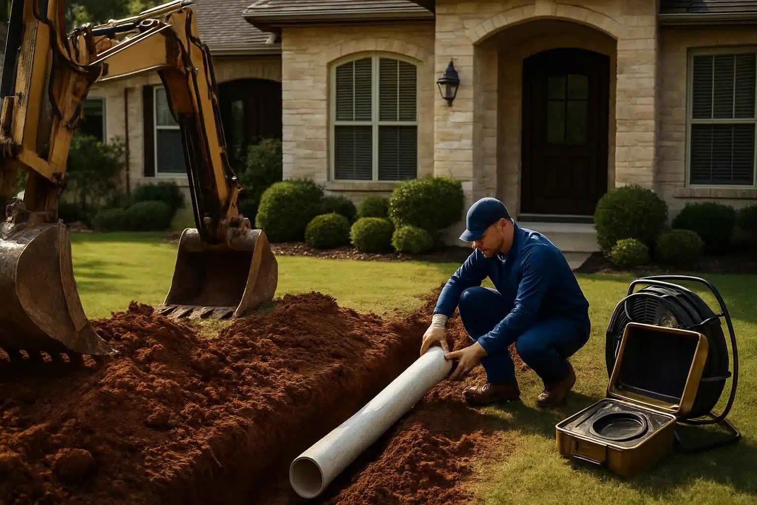Sewer Line Repair Company in Fredericksburg TX