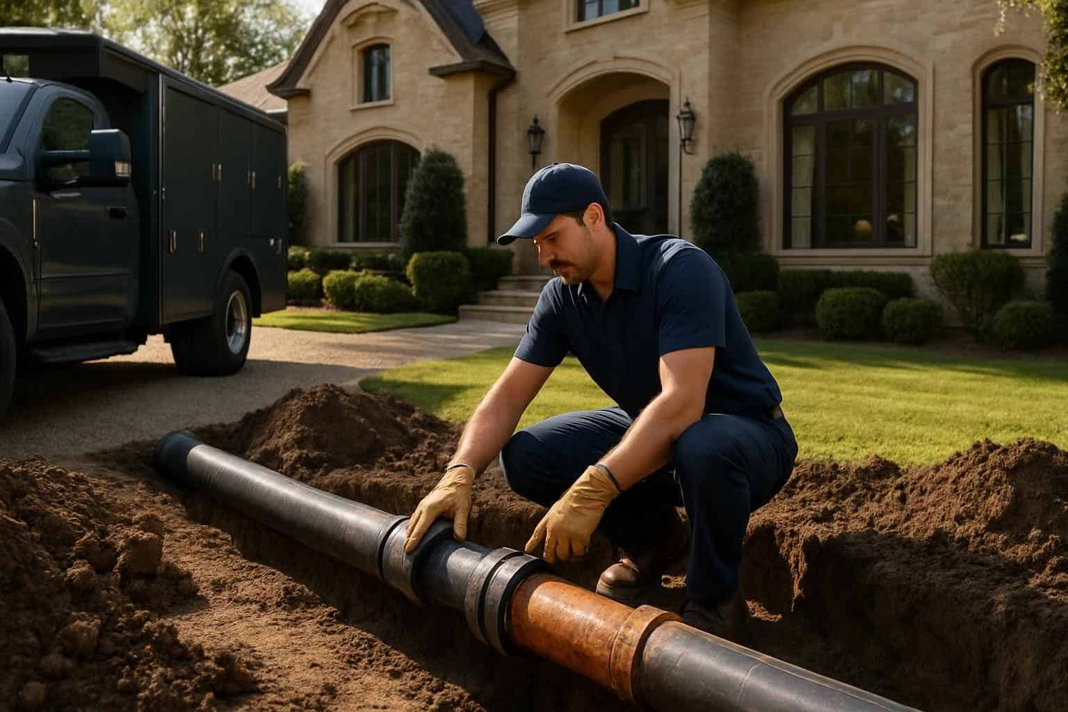 Plumbing Contractor In Hye TX Sewer Line Repair Company in Hye TX