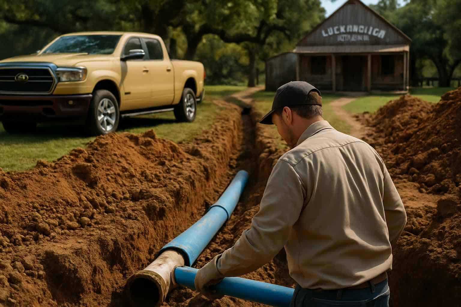 Plumbing Contractor In Luckenbach TX Sewer Line Repair Company in Luckenbach TX