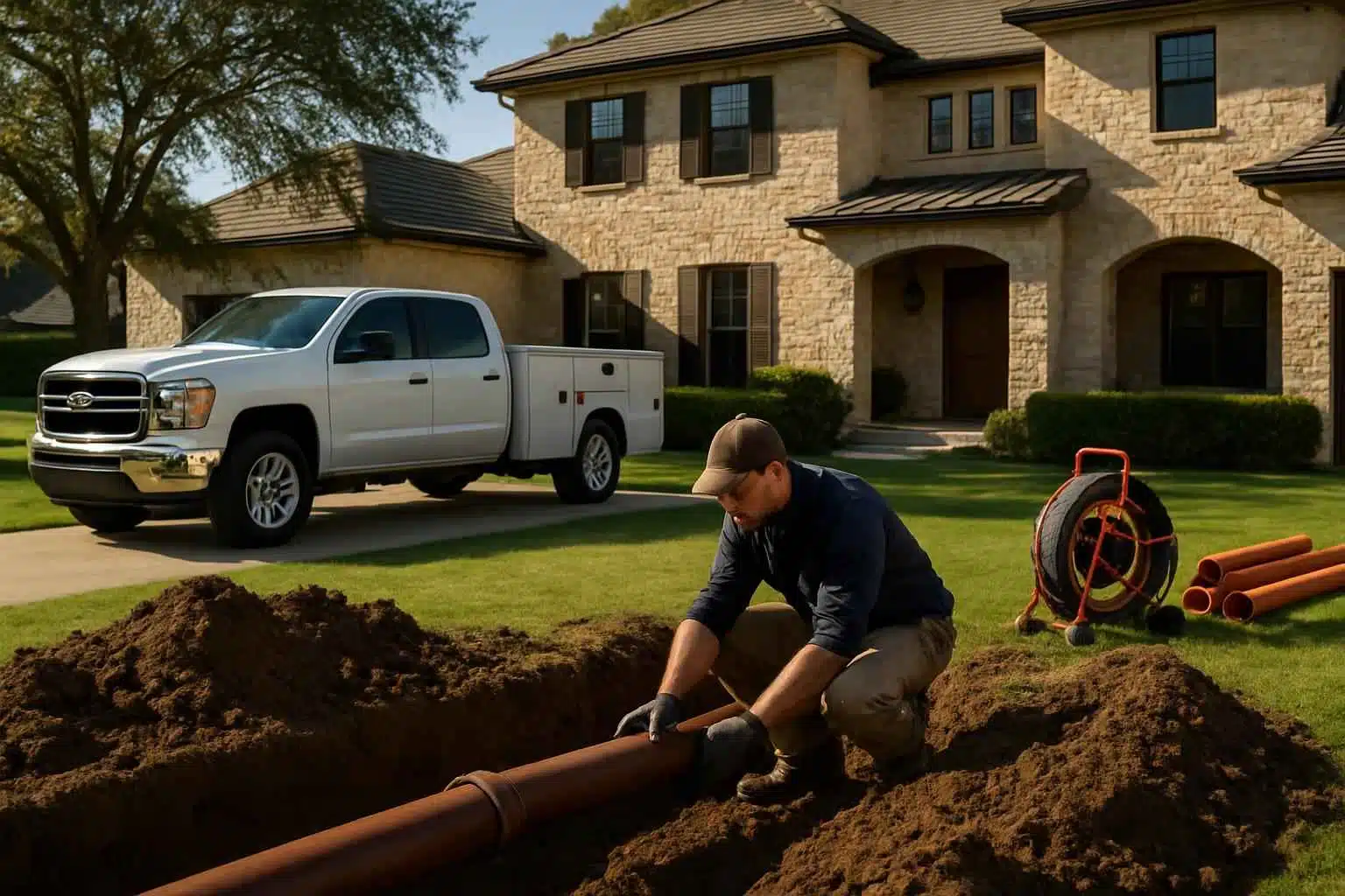 Sewer Line Repair Company in Stonewall TX