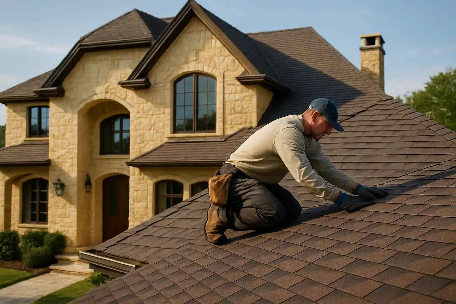 Shingle Roofing Contractor in Hye TX