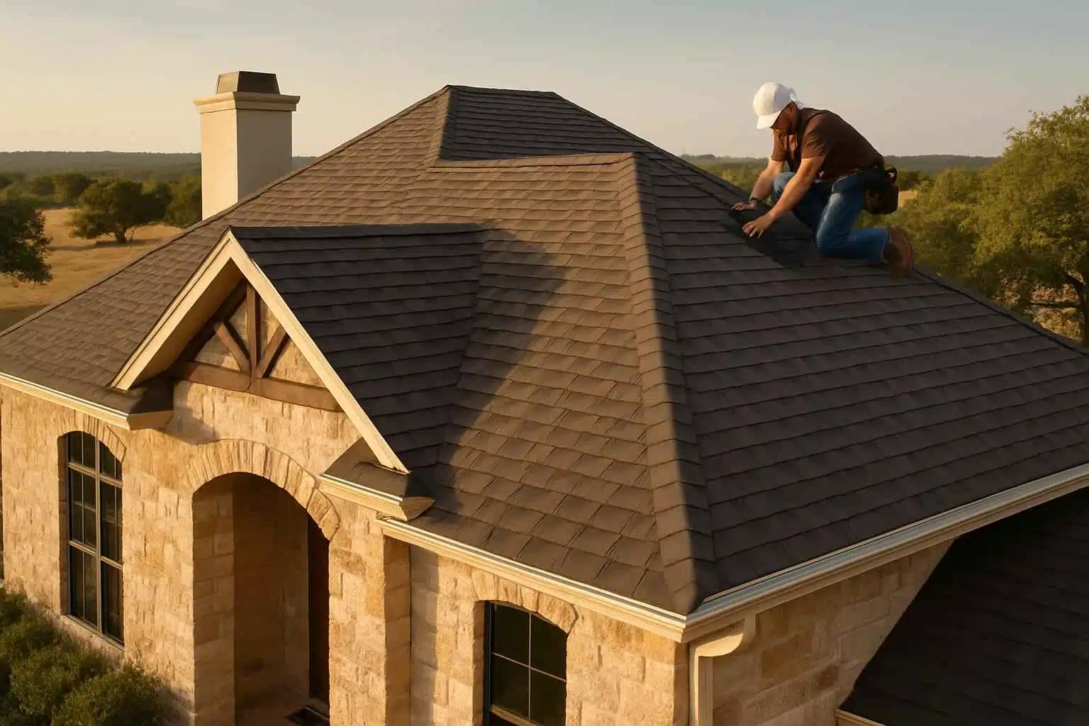 Roofing Contractor In Luckenbach TX Shingle Roofing Contractor in Luckenbach TX