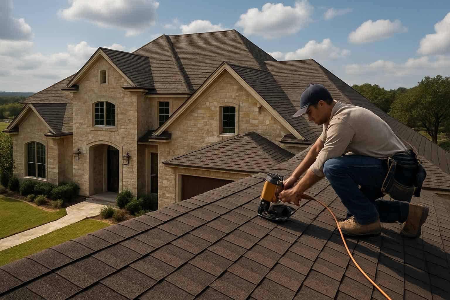 Roofing Contractor In Stonewall TX Shingle Roofing Contractor in Stonewall TX