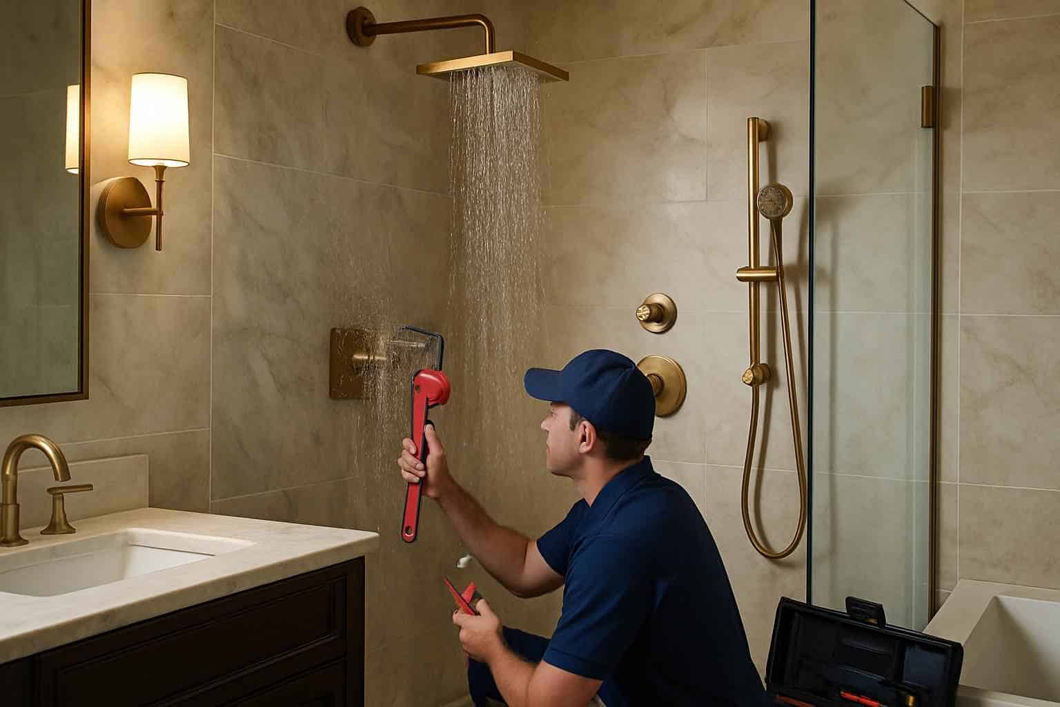 Bathroom Remodeling Contractor In Luckenbach TX Shower Leak Repair Service in Luckenbach TX