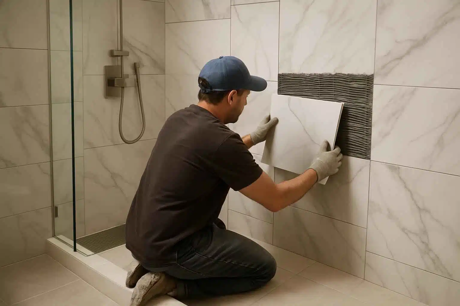 Shower Tile Installation Service in Willow City TX