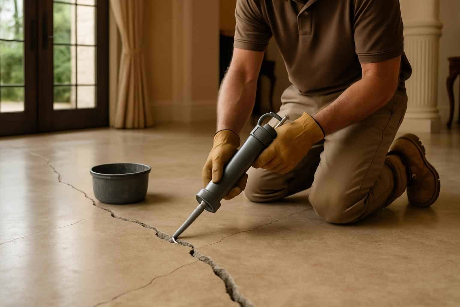 Concrete Slabs Foundations Contractor In Fredericksburg TX Slab Crack Repair Service in Fredericksburg TX