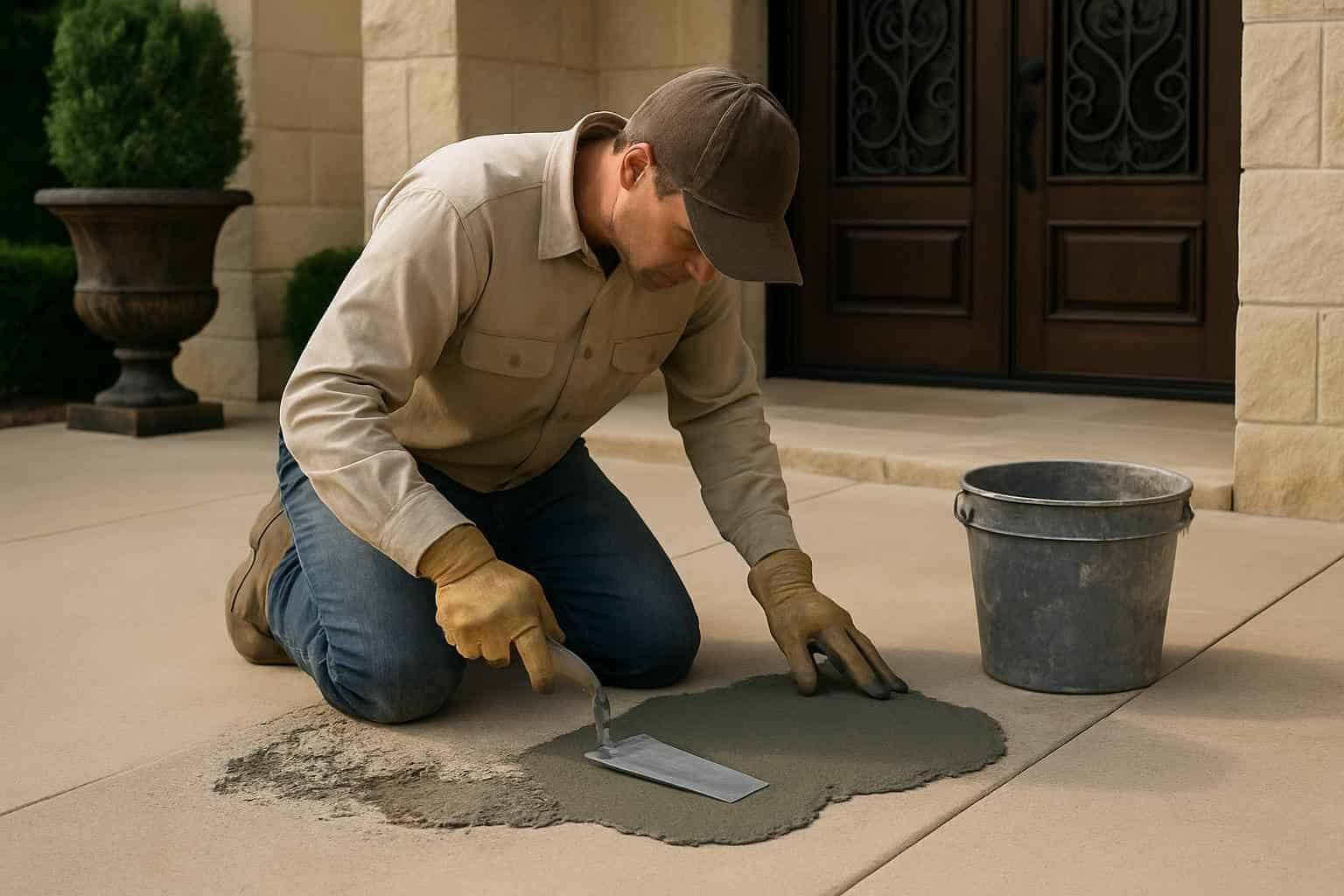 Spalling Concrete Repair Service in Fredericksburg TX