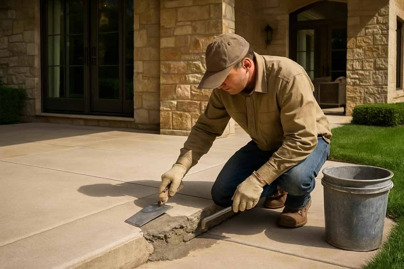 Concrete Repair Contractor In Stonewall TX Spalling Concrete Repair Service in Stonewall TX