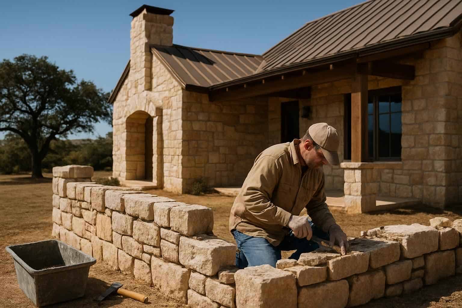 Masonry Contractor In Luckenbach TX Stone Masonry Contractor in Luckenbach TX