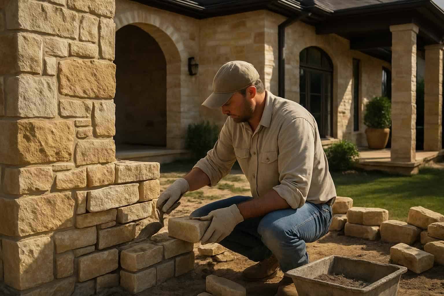 Masonry Contractor In Willow City TX Stone Masonry Contractor in Willow City TX