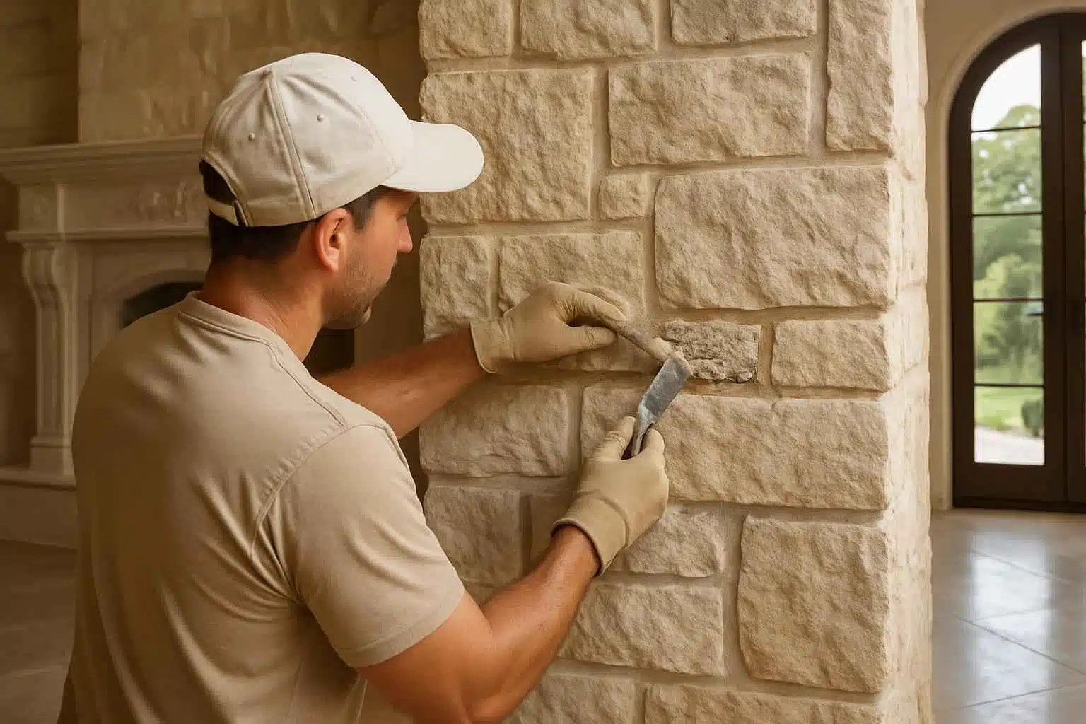 Stone Repair Service in Luckenbach TX