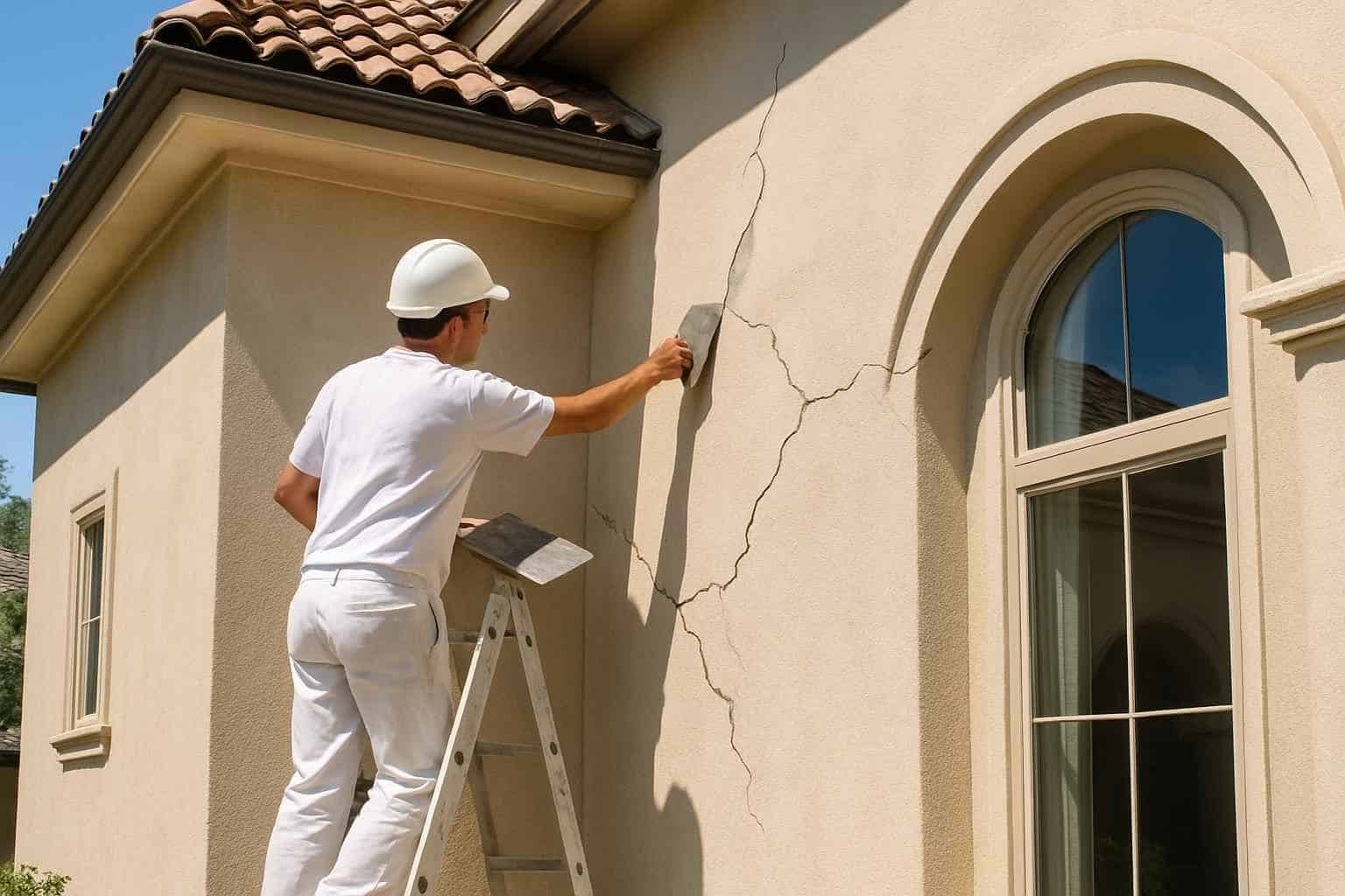 Stucco Repair Contractor In Luckenbach TX Stucco Crack Repair Service in Luckenbach TX