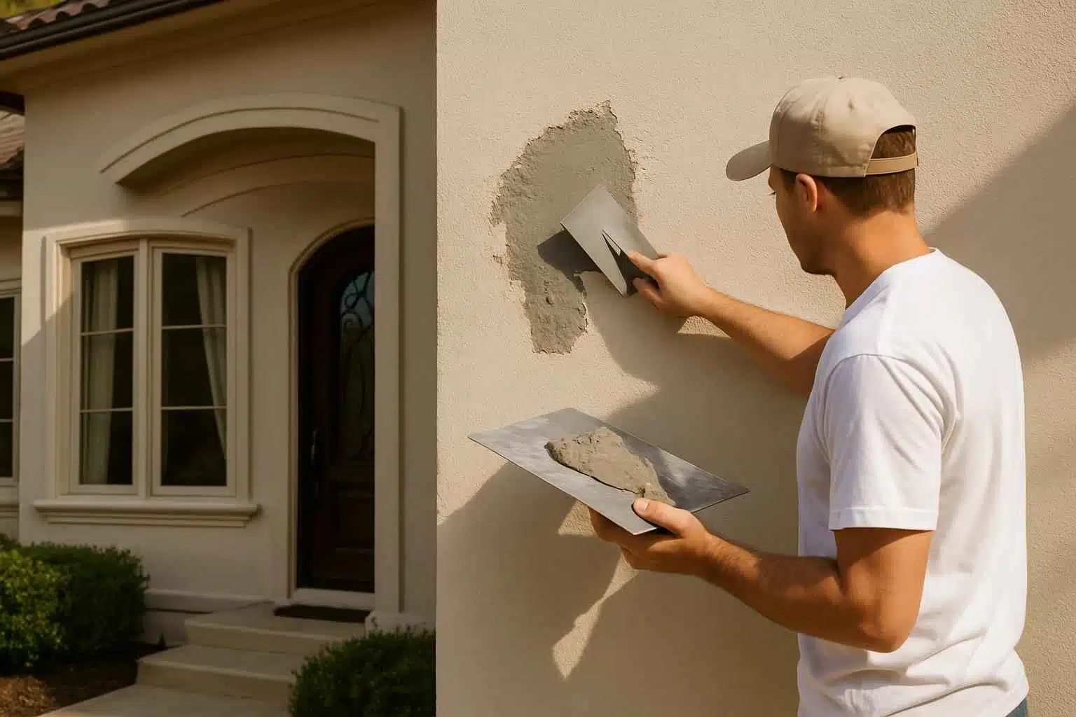 Stucco Patch Service in Fredericksburg TX