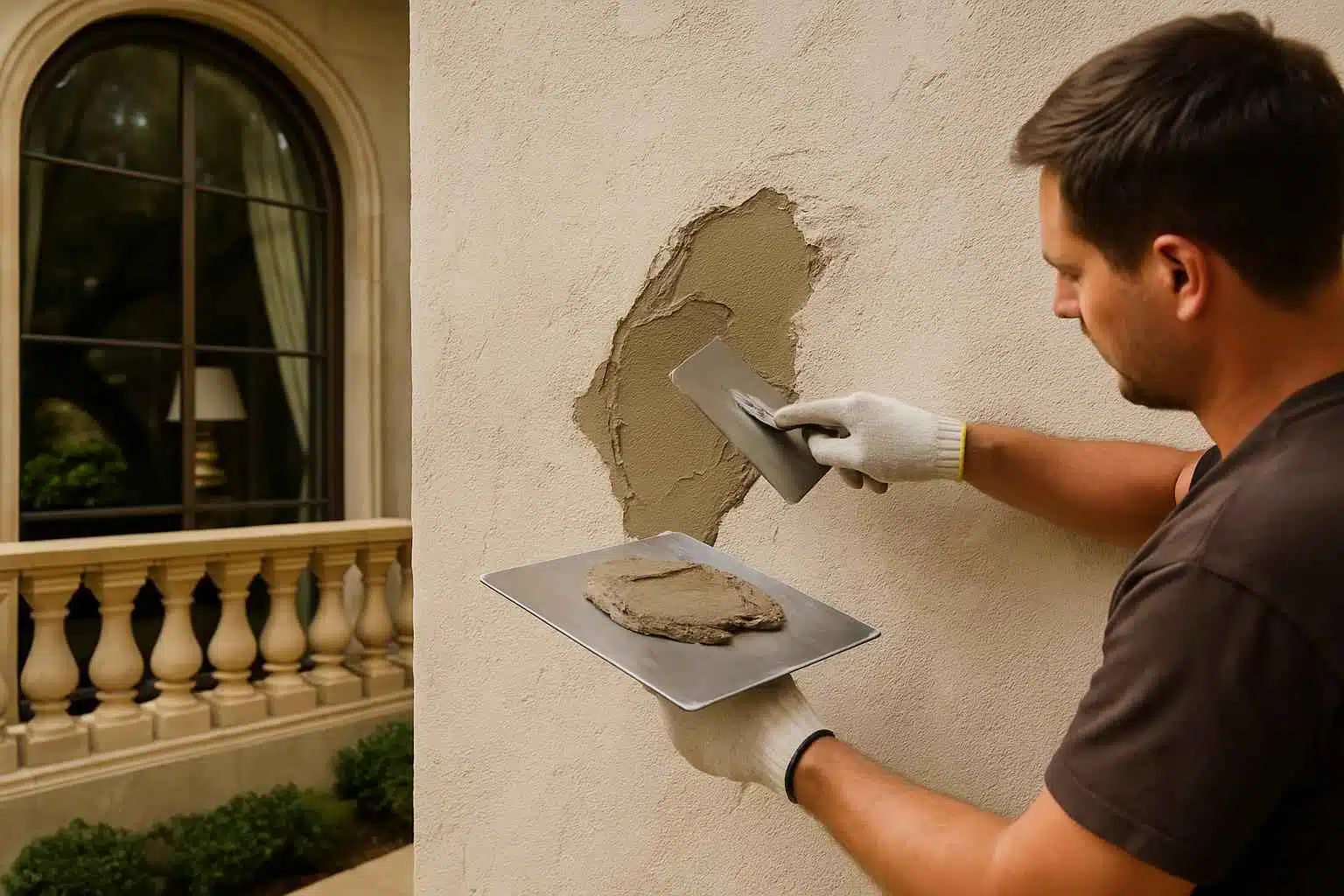 Stucco Patch Service in Luckenbach TX