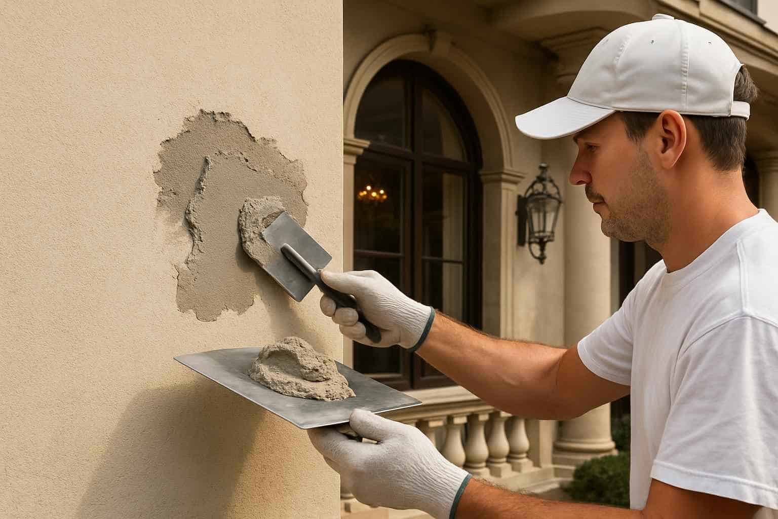 Stucco Repair Contractor In Willow City TX Stucco Patch Service in Willow City TX