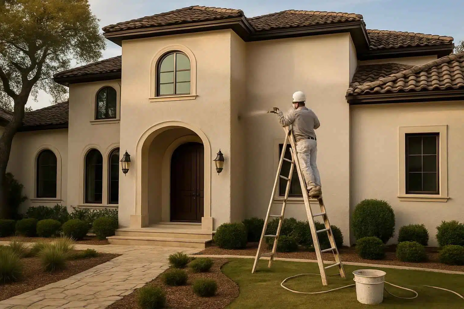 Stucco Recoat Service in Luckenbach TX