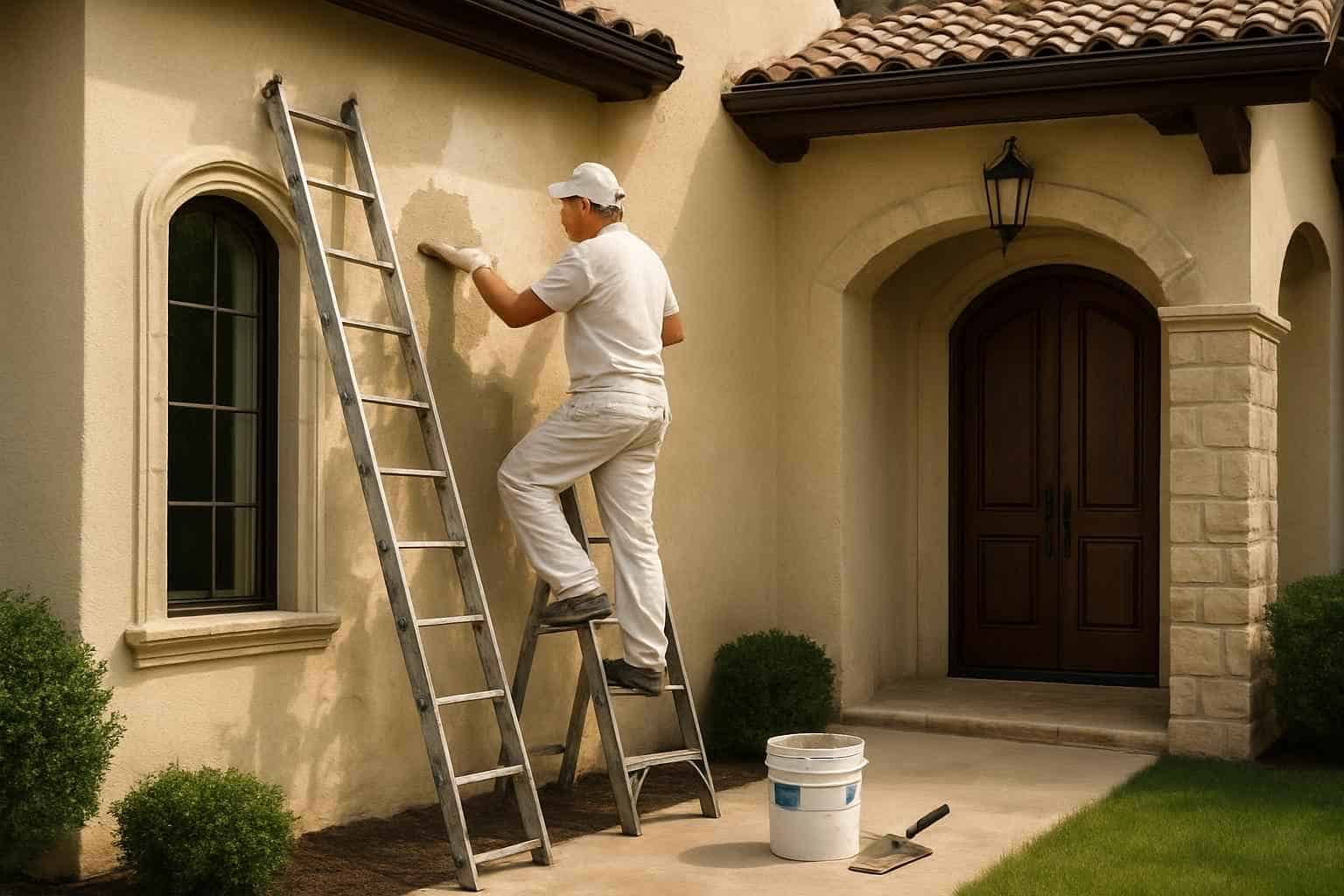 Painting Contractor In Stonewall TX Stucco Repair Paint Service in Stonewall TX