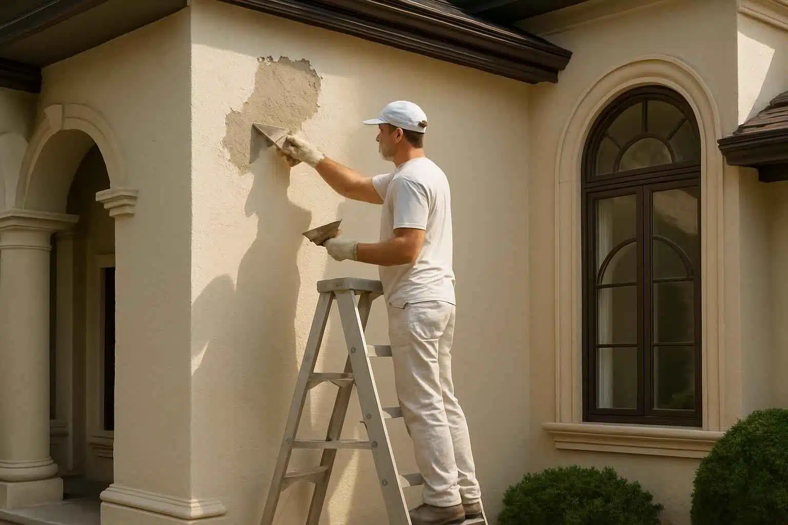 Stucco Repair Paint Service in Willow City TX