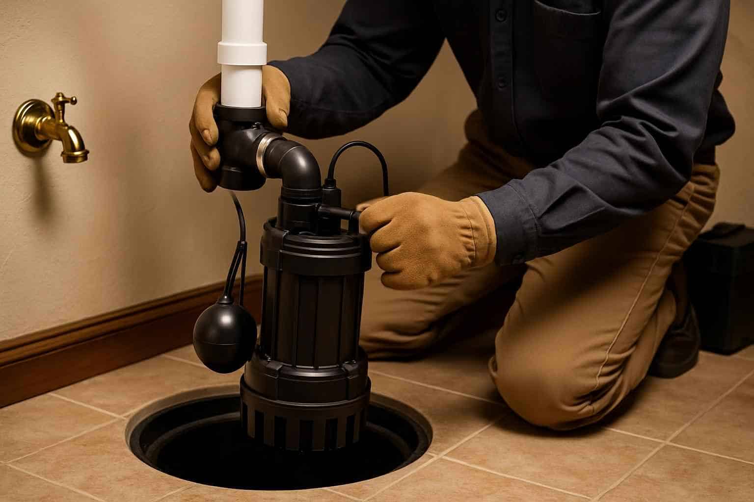 Drainage Solutions Contractor In Fredericksburg TX Sump Pump Installation Service in Fredericksburg TX