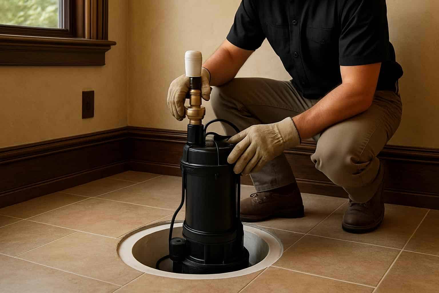 Sump Pump Installation Service in Hye TX