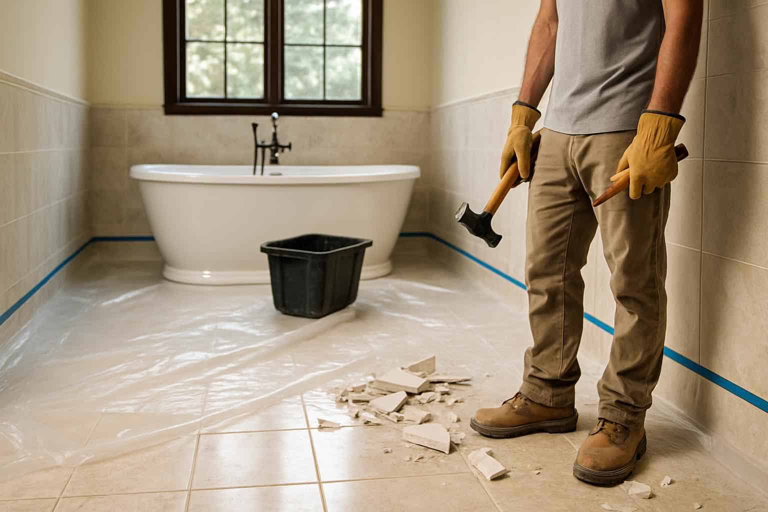 Tile Contractor In Stonewall TX Tile Demolition Prep Service in Stonewall TX