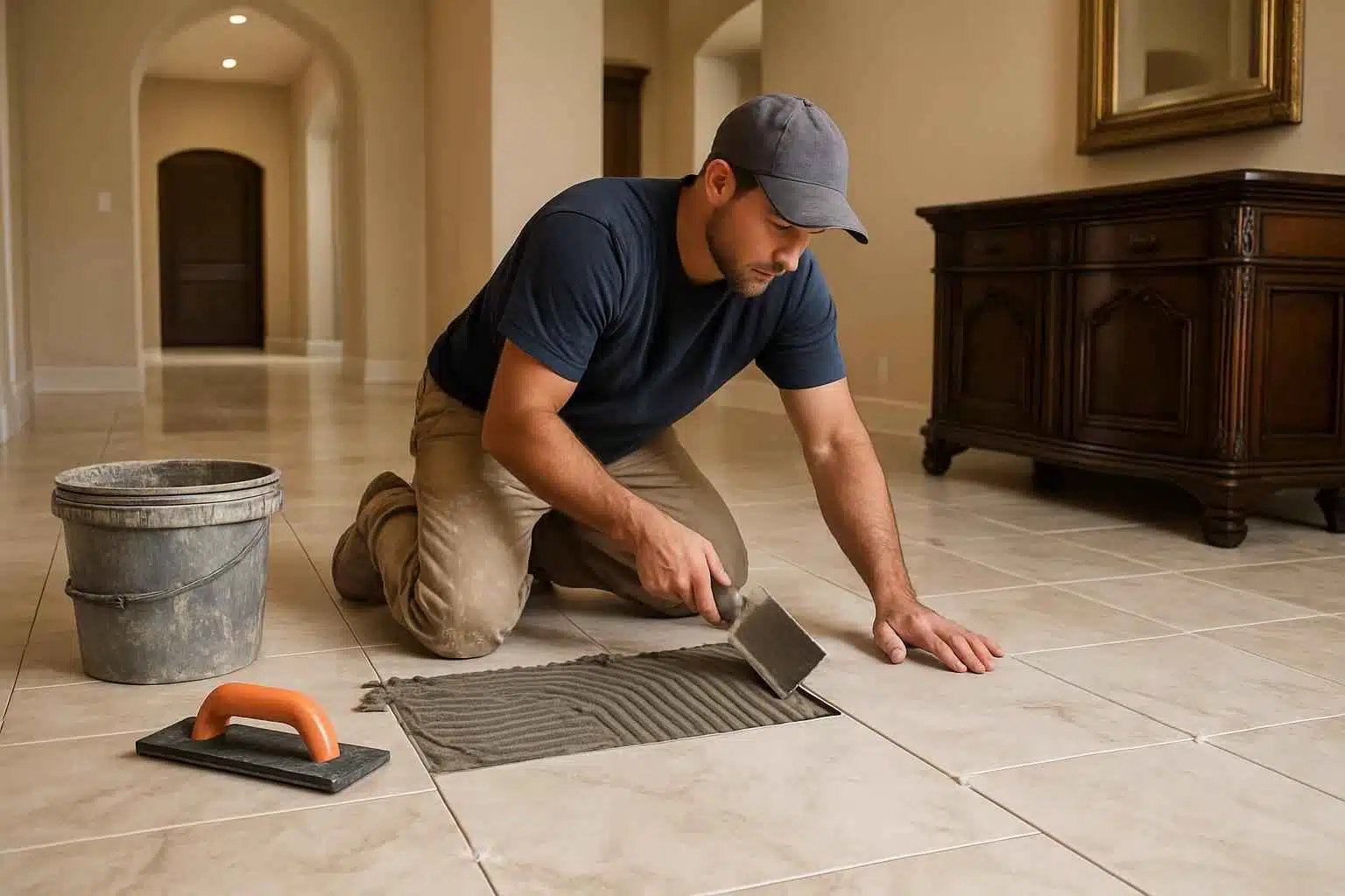 Tile Flooring Installer in Fredericksburg TX