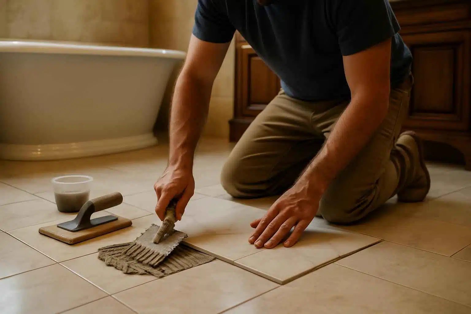 Tile Repair Service in Fredericksburg TX