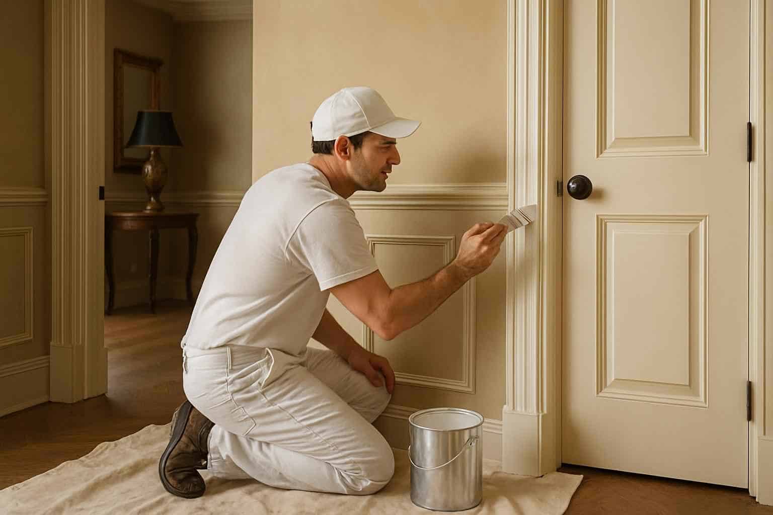 Painting Contractor In Hye TX Trim Door Painting Service in Hye TX