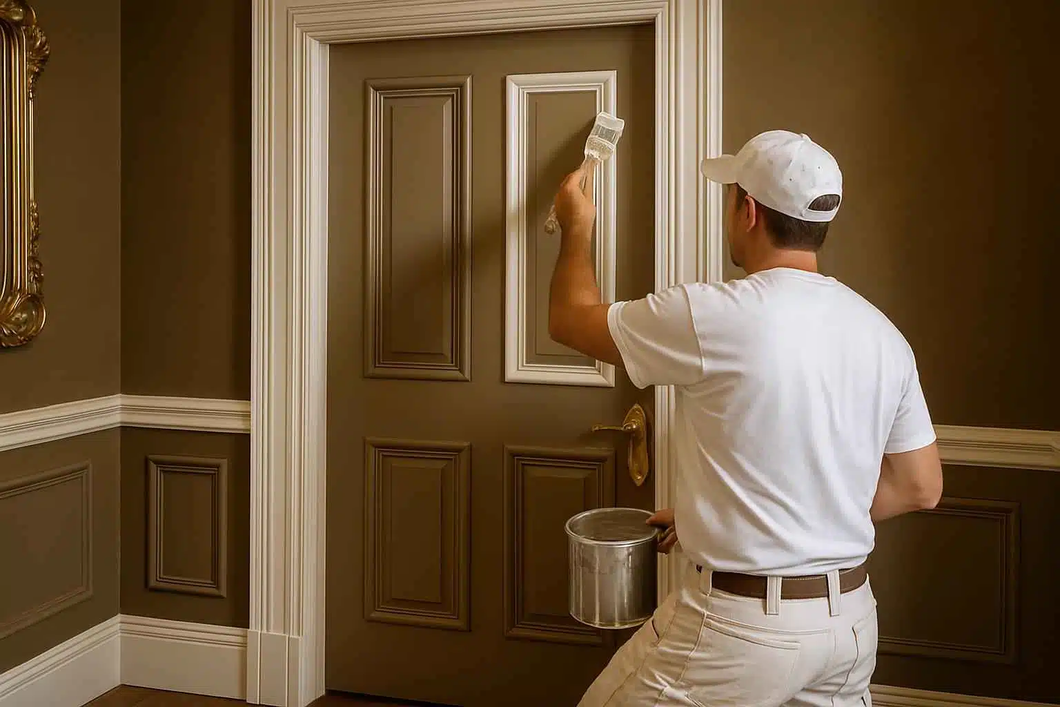 Trim Door Painting Service in Luckenbach TX